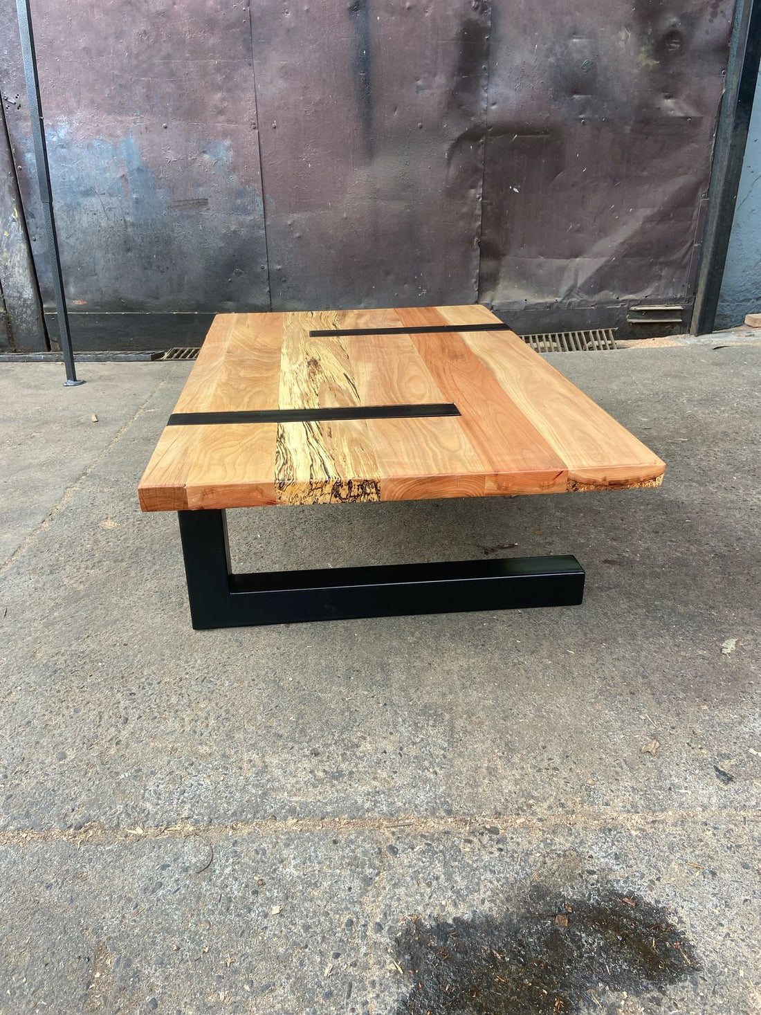 Mesa de Centro de Roble - Base C